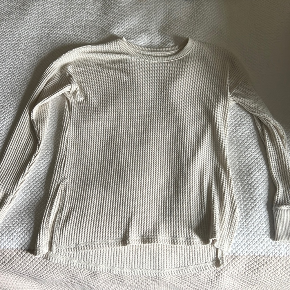Abercrombie waffle long sleeve